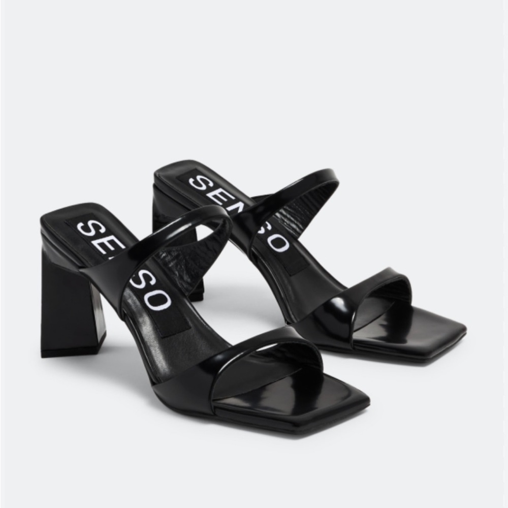 Senso Sz 41 Black Sandals Worn Once